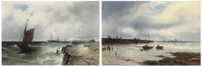 The incoming tide; and Catching the breeze (2)