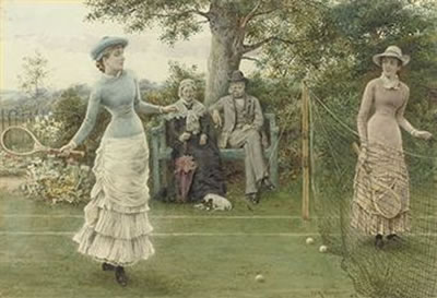 A game of tennis