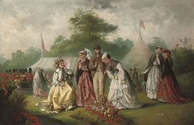 A garden party