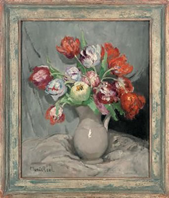 Vase de tulipes