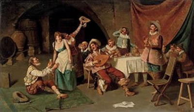Merriment in the tavern