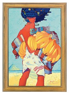 Beach bananas by Yevgeniya Tarasova - Auction record, sale price, and art valuation. Compare with similar artists and explore comparable artworks.