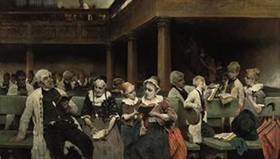 The Sunday service by Max Michael - Auction record, sale price, and art valuation. Compare with similar artists and explore comparable artworks.