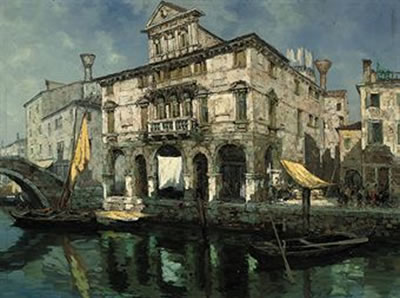 A palazzo on a Venetian backwater
