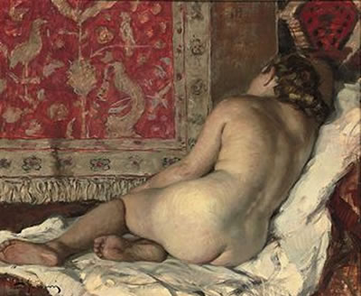 Reclining nude
