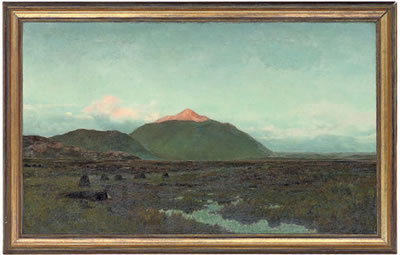 Ben Cruachan at ebb of day
