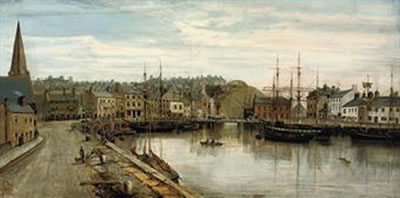 The old harbour, Maryport