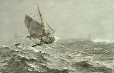 The white squall by Arthur John Trevor Briscoe - Auction record, sale price, and art valuation. Compare with similar artists and explore comparable artworks.