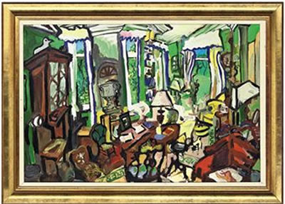 Drawing room by Henry Dawnay - Auction record, sale price, and art valuation. Compare with similar artists and explore comparable artworks.