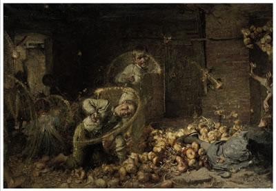 Gioco di bambini con cipolle by Vittorio Cavalleri - Auction record, sale price, and art valuation. Compare with similar artists and explore comparable artworks.