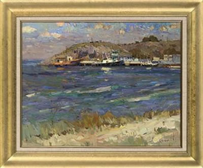 Sunny harbour