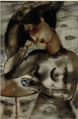 Lost in thought by Vladimir Makeyev - Auction record, sale price, and art valuation. Compare with similar artists and explore comparable artworks.