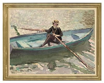 Sample artwork by David Graham (Born 1926), known for painting and teaching - View similar artists and auction records