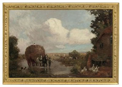Crossing the ford; and To the hayfields (a pair) by Max Ludby - Auction record, sale price, and art valuation. Compare with similar artists and explore comparable artworks.