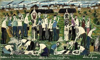 Broken Hill Miners Tar and Feather Strike Breakers 1892 Strike.