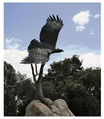 Crowned Eagle by Robert Leggat - Auction record, sale price, and art valuation. Compare with similar artists and explore comparable artworks.