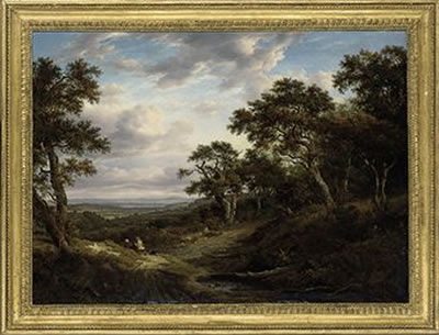 Sample artwork by Patrick Nasmyth (1787 - 1831), known for landscape painting - View similar artists and auction records