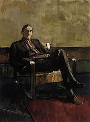 Portrait of Ruskin Spear: Self-portrait