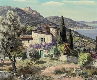 On the Côte d'Azur