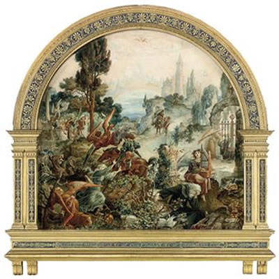 George and the dragon by Ricciardo Meacci - Auction record, sale price, and art valuation. Compare with similar artists and explore comparable artworks.