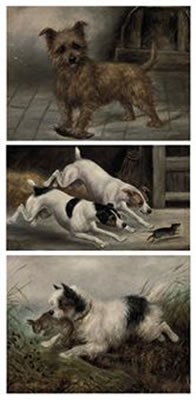A fearless hunter; and Five further dog portraits by Edward Aistrop - Auction record, sale price, and art valuation. Compare with similar artists and explore comparable artworks.