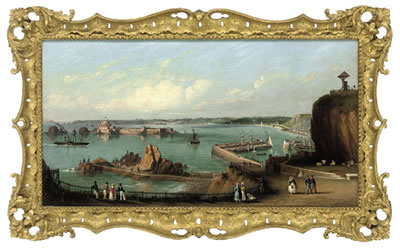 Sample artwork by Philip John Ouless (1817 - 1885), known for marine painting - View similar artists and auction records