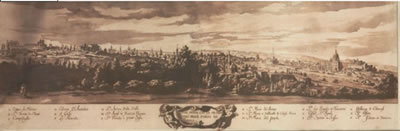 A panoramic view of Rome from the Porta del Popolo by Jacob van der Ulft - Auction record, sale price, and art valuation. Compare with similar artists and explore comparable artworks.