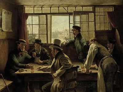 Sample artwork by Stephen Lewin (1848 - 1909), known for painting - View similar artists and auction records