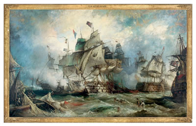 Trafalgar: The heat of the action