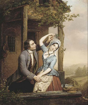 A flirtatious liaison