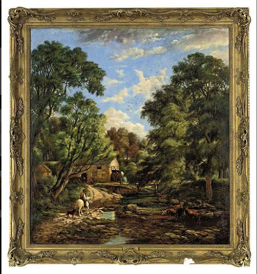 Sample artwork by John Joseph Hughes (1808/1820 - 1909/19), known for painting - View similar artists and auction records