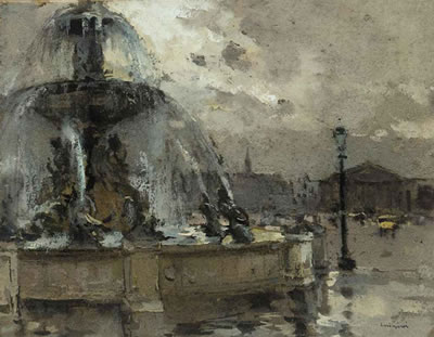 Sample artwork by Ferdinand-Jean Luigini (1870 - 1943), known for impressionist painting of french landscapes, marine and city scenes - View similar artists and auction records