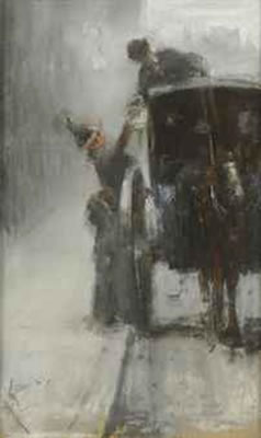 The Hansom cab