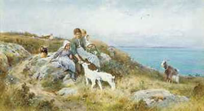 The two families, Sark by Thomas James Lloyd - Auction record, sale price, and art valuation. Compare with similar artists and explore comparable artworks.