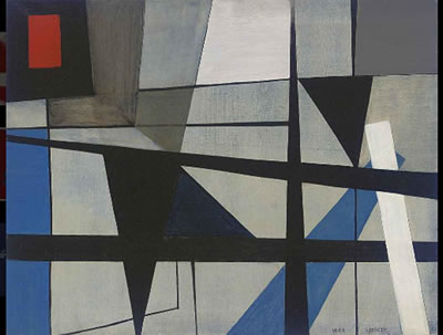 Abstract Composition by Vera Spencer - Auction record, sale price, and art valuation. Compare with similar artists and explore comparable artworks.
