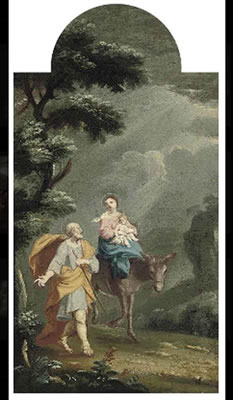 The Flight into Egypt: a modello