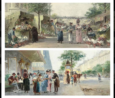 Boulevard des Capucines; and À la Madeleine (2)