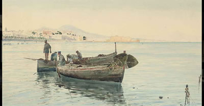 Fishermen on the Bay of Naples