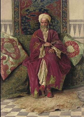 An Arab smoking a pipe by Antonio Gargiullo - Auction record, sale price, and art valuation. Compare with similar artists and explore comparable artworks.