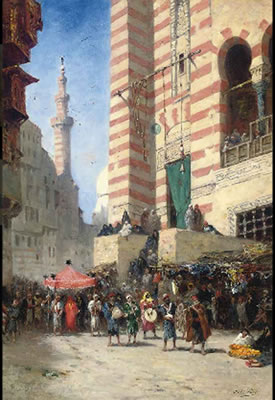 A procession in Cairo