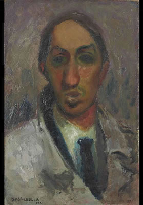 Portrait of Afro: Self-portrait