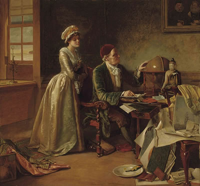 Tracing the ship's course by William Maw Egley - Auction record, sale price, and art valuation. Compare with similar artists and explore comparable artworks.