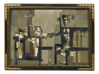 Sample artwork by Fernando Mignoni (1929 - 2011), known for painting - View similar artists and auction records