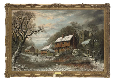 Winter at Littleham, near Exmouth, Devon