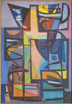 Sample artwork by Paul Rouillier (1914 - 1998), known for paintings - View similar artists and auction records