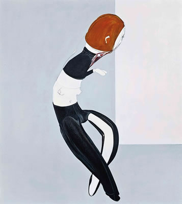 Portrait of Nicola Tyson: Self-Portrait: Early 80's