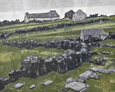 Farm ruins - Deiniolen, Gwynedd
