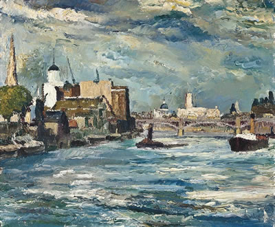 The Thames, Vauxhall Bridge
