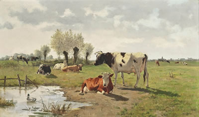 Cattle in pasture