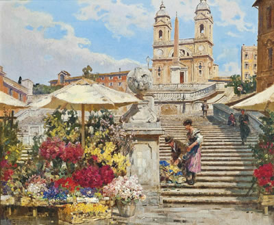 The Spanish steps
